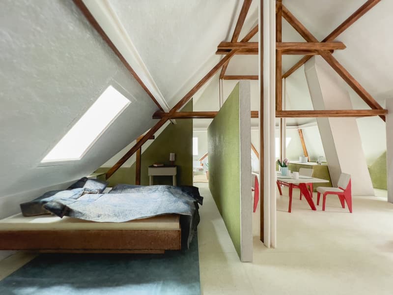 Exklusive 2-Zimmer-Loftwohnung mit 102 m² nähe Schaffhauserplatz (7)