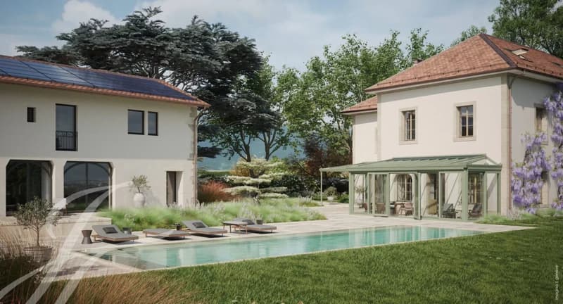 The elegance of an exceptional estate in the heart of the Geneva countryside (1)