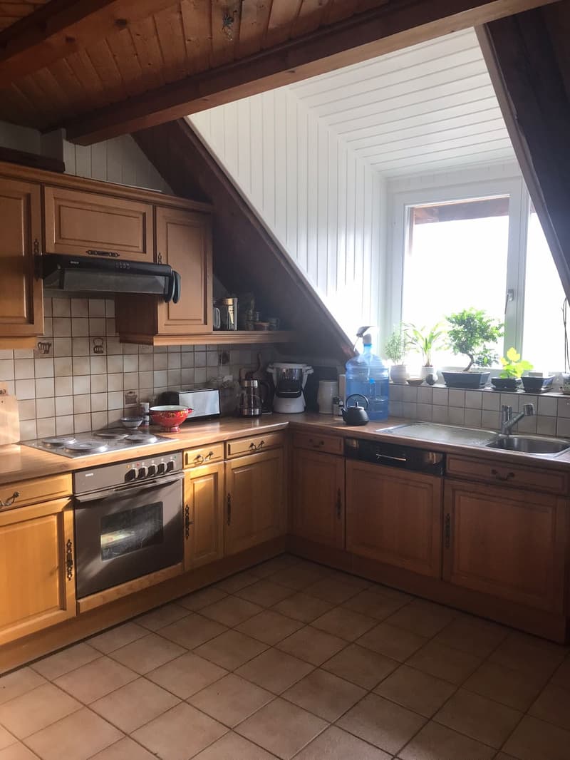 Wohnung mit 3 Zimmern im 2. Stock - Chemin de Montilier 5 - (1)