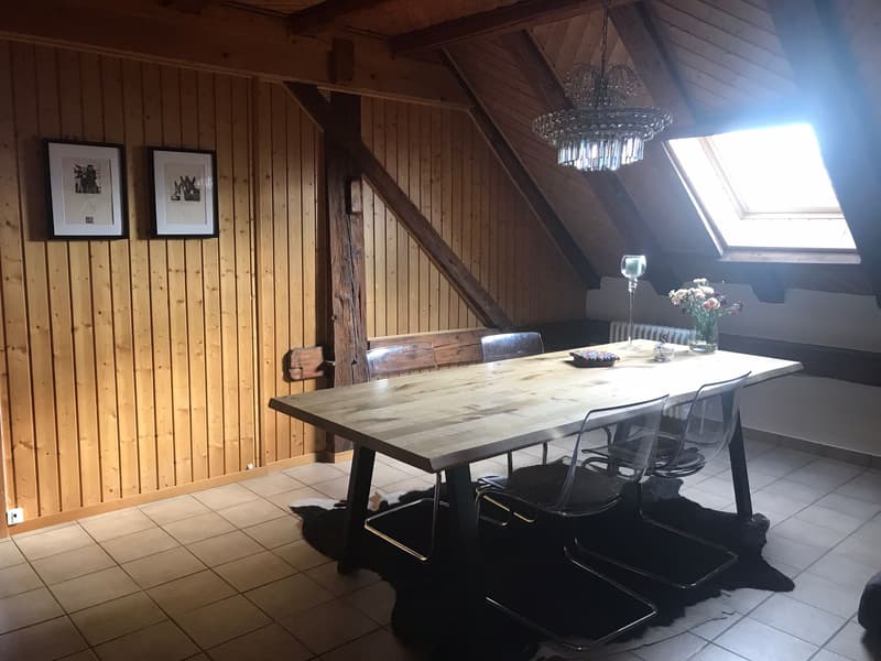 Wohnung mit 3 Zimmern im 2. Stock - Chemin de Montilier 5 - (3)