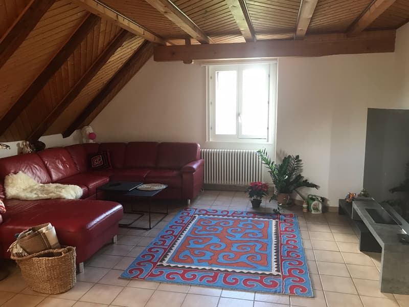 Wohnung mit 3 Zimmern im 2. Stock - Chemin de Montilier 5 - (2)