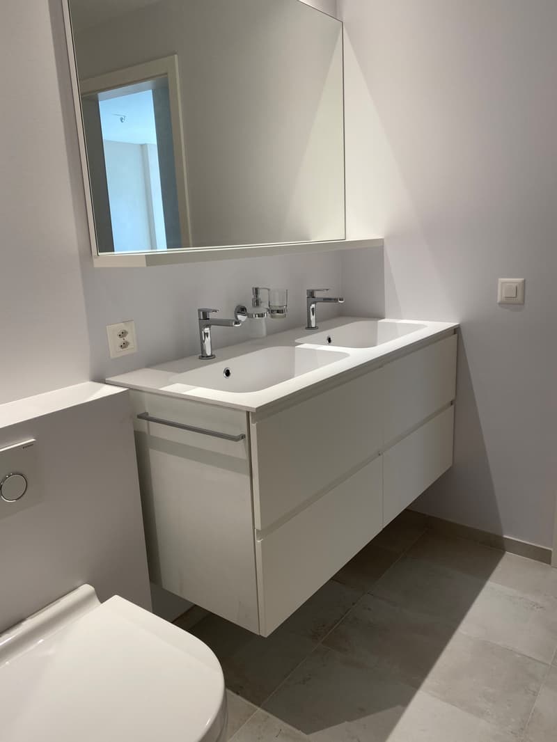 4.5 room apartment on the lower ground floor with garden - Route des (6)