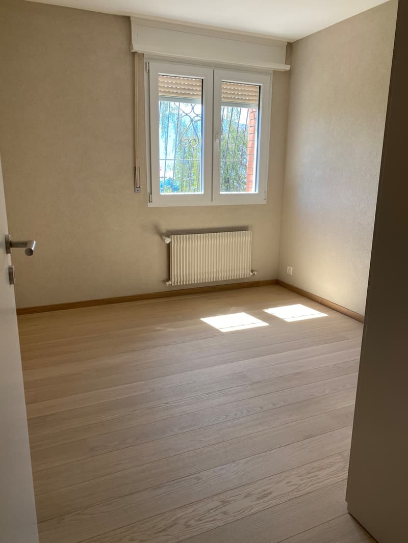 4.5 room apartment on the lower ground floor with garden - Route des (5)