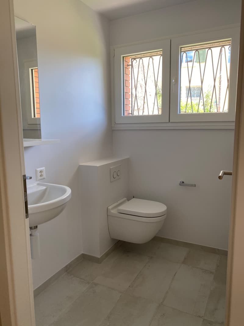 4.5 room apartment on the lower ground floor with garden - Route des (3)