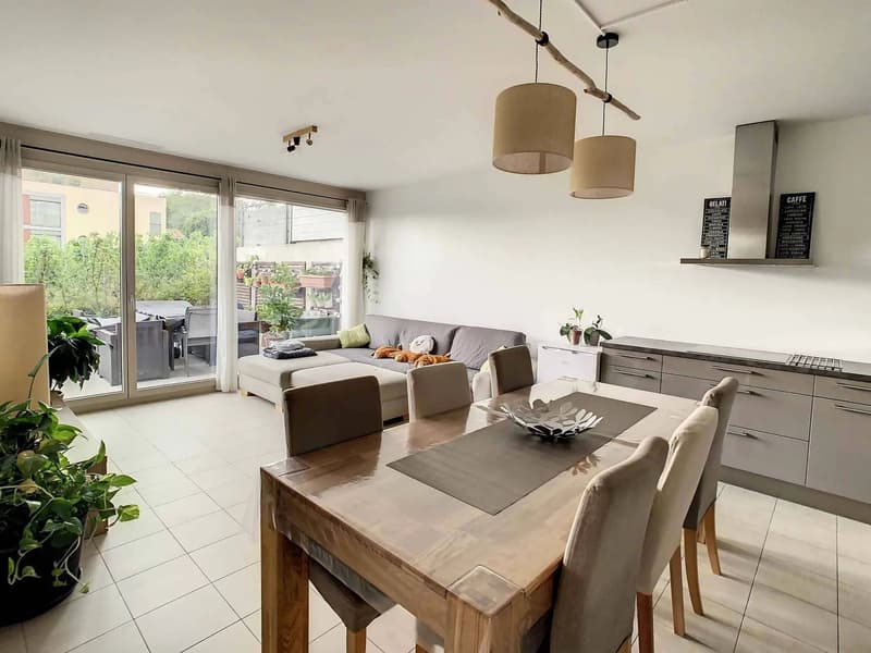 Appartement de 5 pièces avec terrasse et jardin dans le village de Satigny (2)