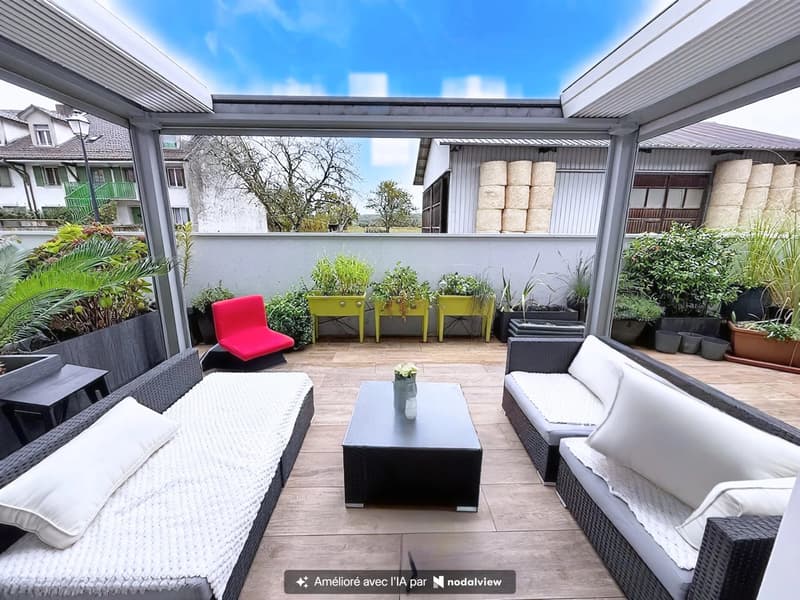 Magnifique 3 pièces avec grande terrasse de 41 m2 (4)