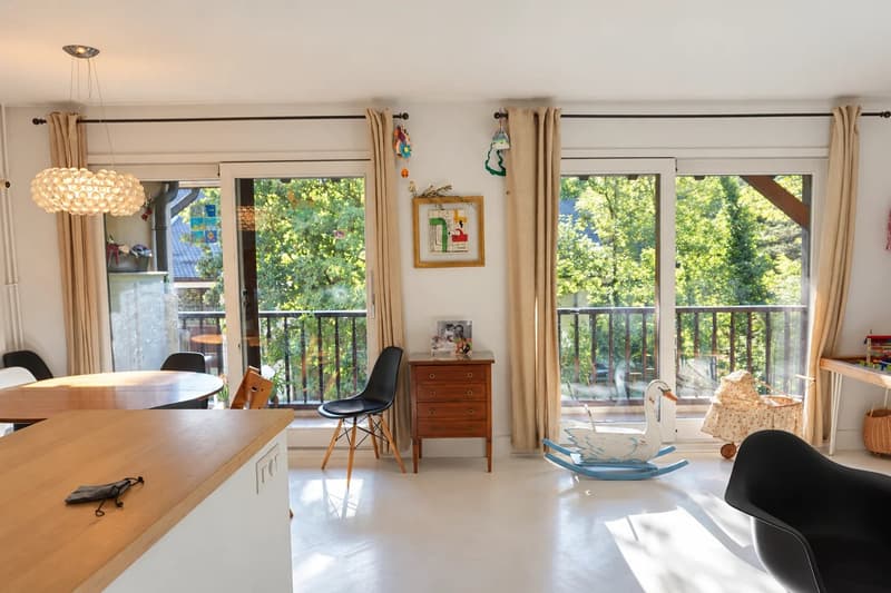 Bel appartement de 4 pièces à Veyrier, 90 m², 2 chambres au bénéfice du Casatax. (6)