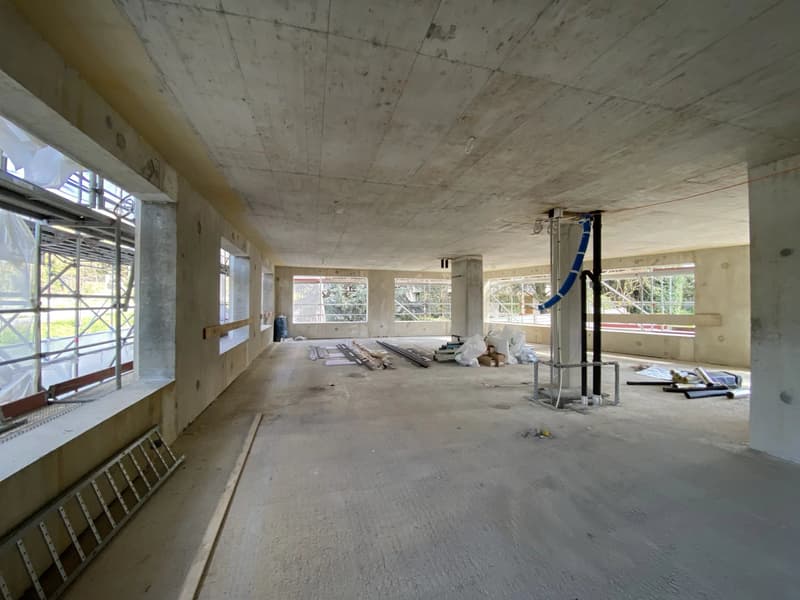 Administrative surfaces in a new building (2)