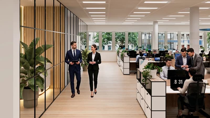 Surfaces administratives dans un bâtiment entièrement rénové (3)