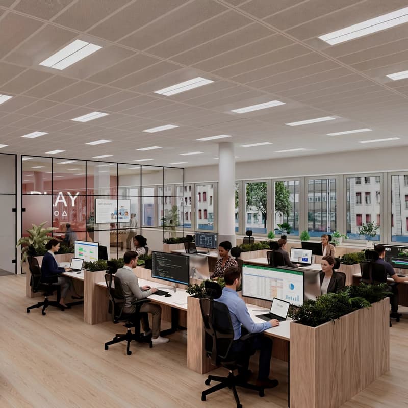 Surfaces administratives dans un bâtiment entièrement rénové (4)