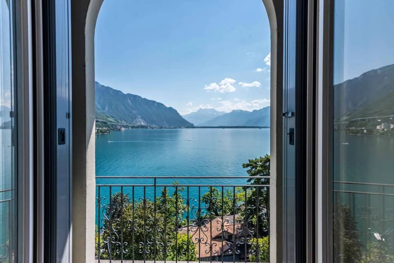 National de Montreux - Appartement de 4,6 pièces avec vue panoramique sur le lac (1)