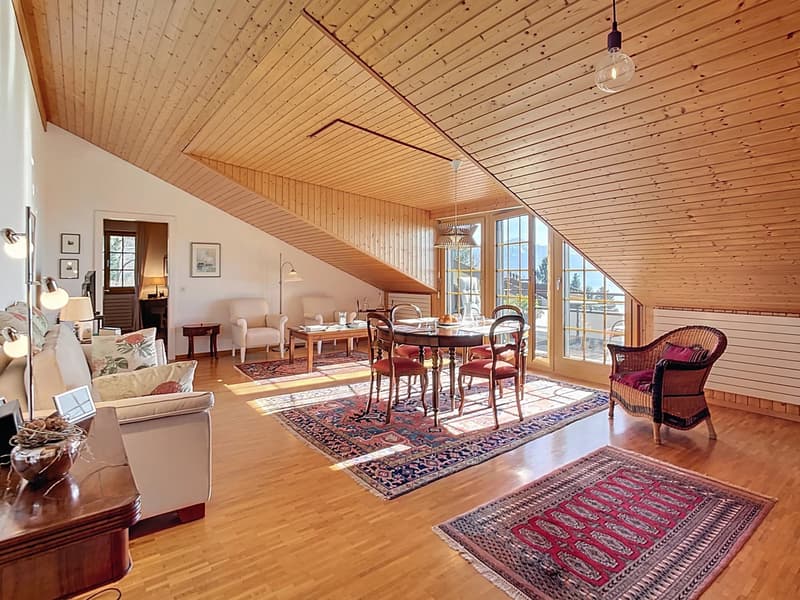 Appartamento in attico di 135 m² con vista mozzafiato sul Lago di Ginevra (3)