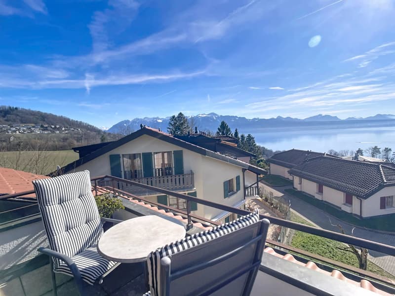Appartamento in attico di 135 m² con vista mozzafiato sul Lago di Ginevra (11)