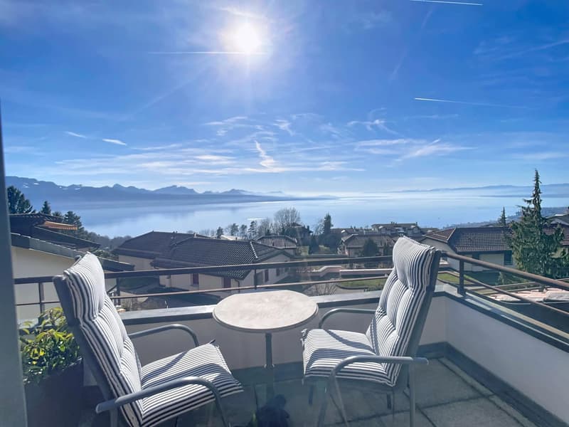 Appartamento in attico di 135 m² con vista mozzafiato sul Lago di Ginevra (12)