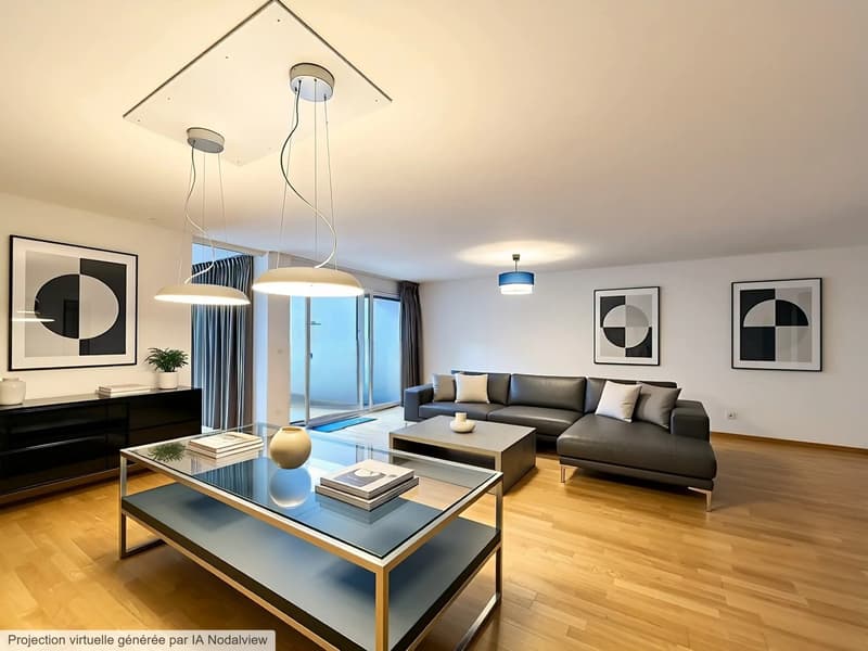 Charming 2.5-room apartment with lake view (3)