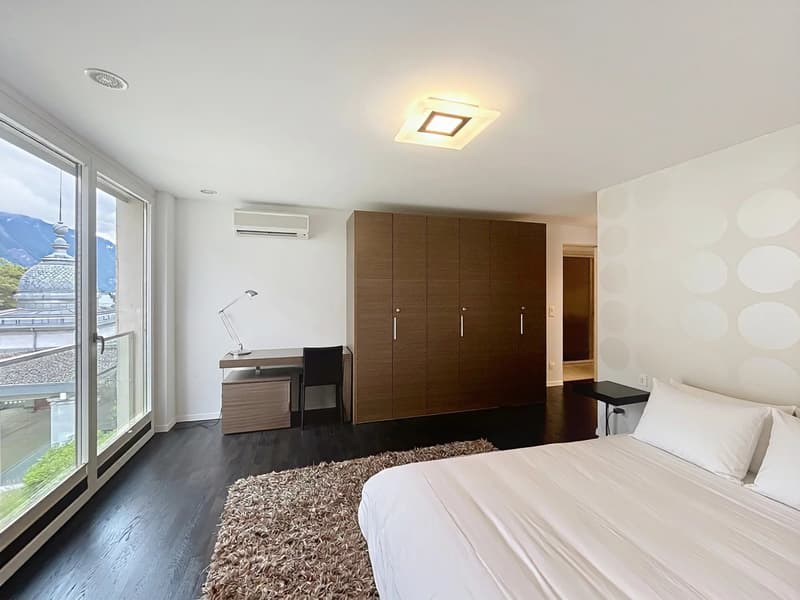 6,5 Zimmer mit Panoramablick auf den See und die Dents du Midi (13)
