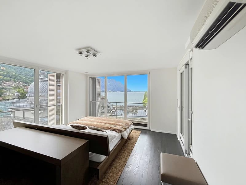 6,5 Zimmer mit Panoramablick auf den See und die Dents du Midi (12)