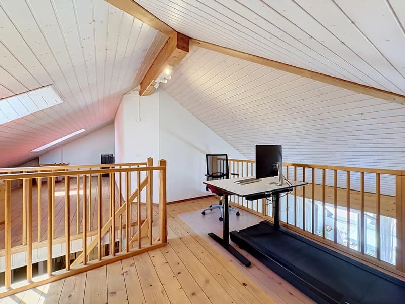 Prächtige 4,5-Zimmer-Wohnung im Dachgeschoss mit Mezzanine und Garage-Box (12)