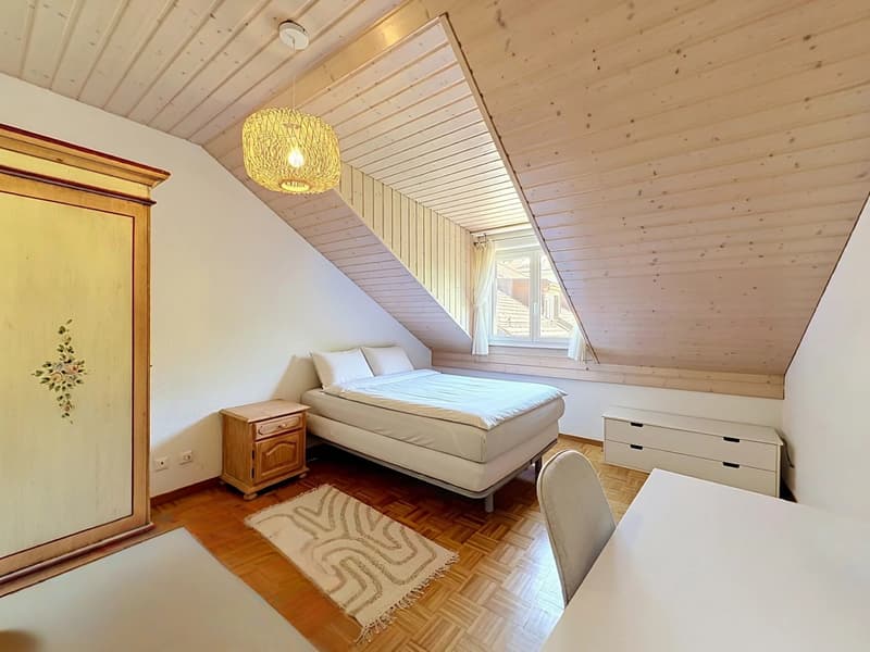 Prächtige 4,5-Zimmer-Wohnung im Dachgeschoss mit Mezzanine und Garage-Box (11)
