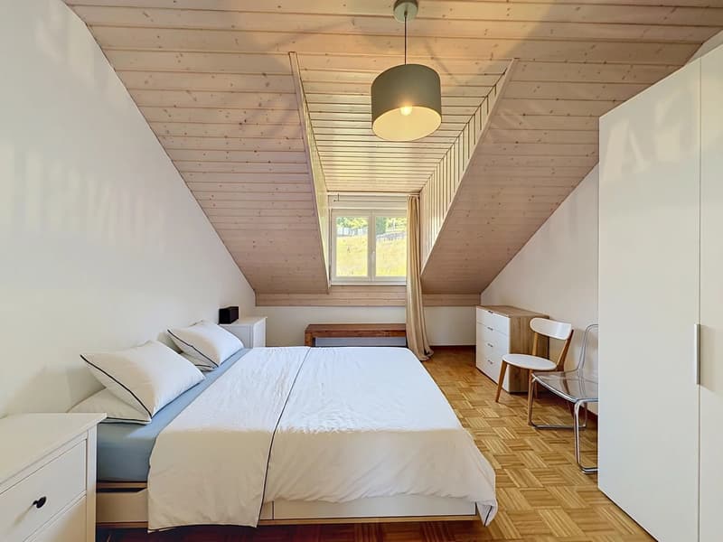 Prächtige 4,5-Zimmer-Wohnung im Dachgeschoss mit Mezzanine und Garage-Box (10)