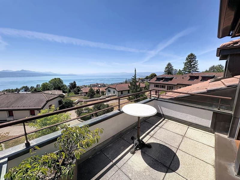 Attique de 135 m2 avec vue imprenable sur le bassin lémanique (2)