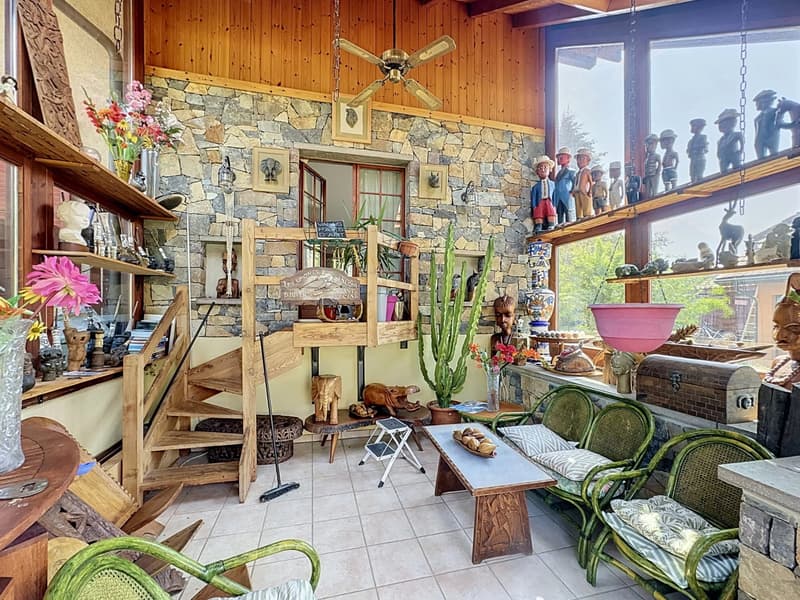 Individual villa with garden in a residential area of Collombey (6)