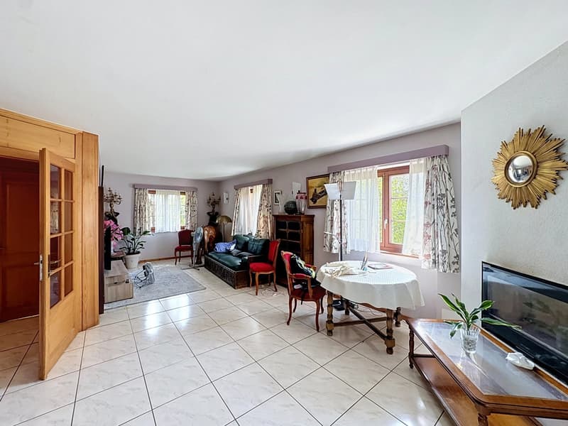 Individual villa with garden in a residential area of Collombey (5)