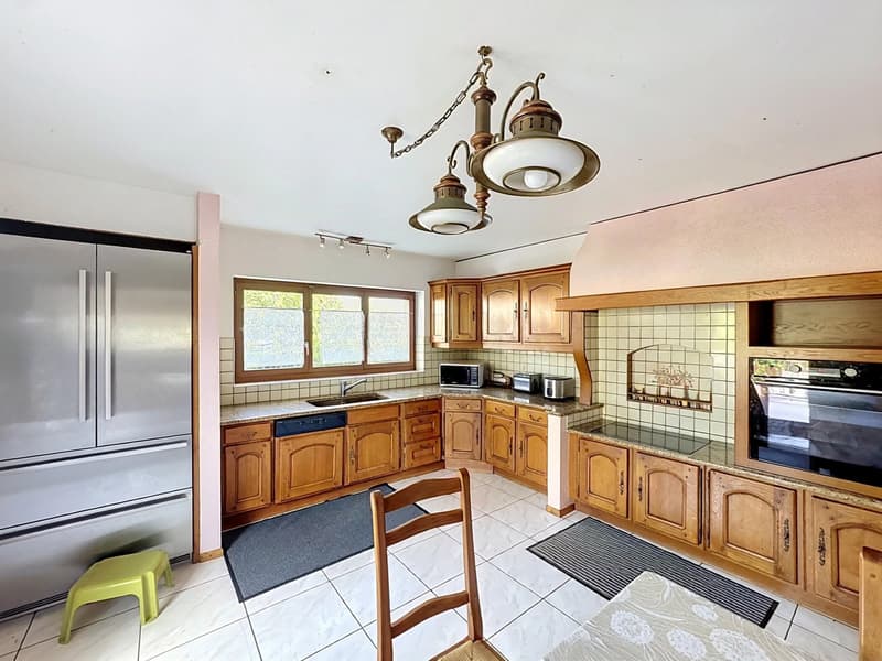 Individual villa with garden in a residential area of Collombey (2)