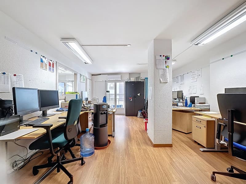 Bureaux spacieux et lumineux au coeur de Monthey (1)