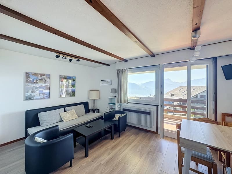 Torgon, 2.5 pièces meublé avec balcon, ouvert à la résidence secondaire et aux étrangers (4)