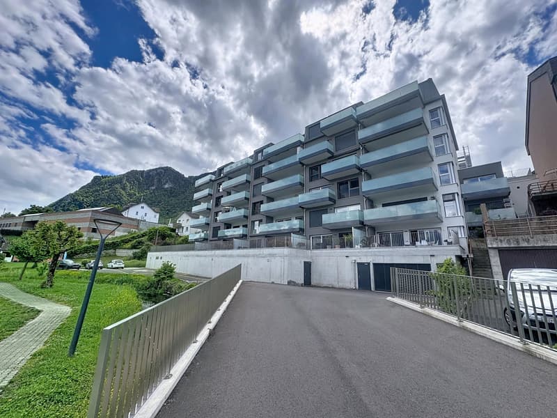 Meraviglioso appartamento di 3.5 locali nuovo affacciato sul lago a Le Bouveret (8)