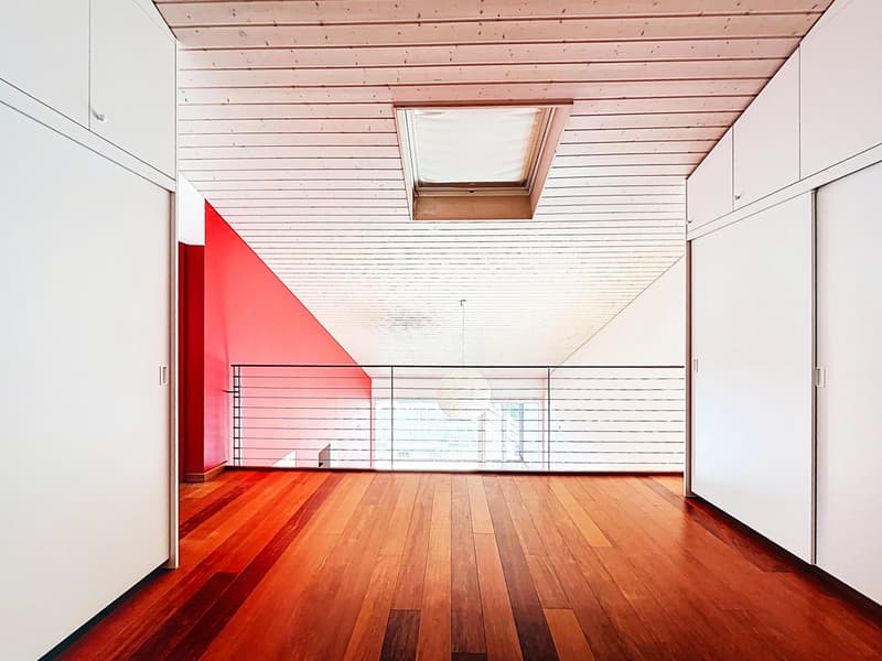 Architect's villa with 100m2 terrace and panoramic view of the lake, just 10 minutes' walk from the center of Arzier (7)