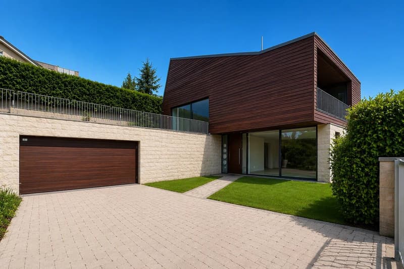 Architekten-Villa mit 100m2 Terrasse und Panoramablick auf den See, nur 10 Minuten zu Fuß vom Zentrum von Arzier (1)