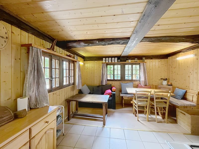 Character Chalet in Ayer - Authentic Alpine Refuge in the Heart of Nature (4)
