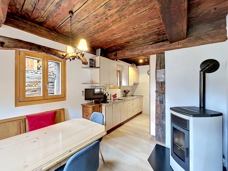 Old mazot converted into chalet (5)