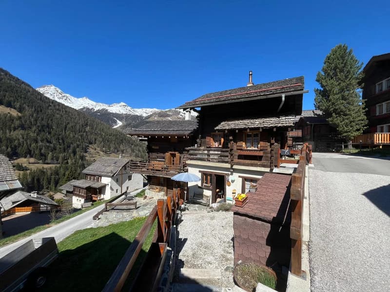 Old mazot converted into chalet (1)