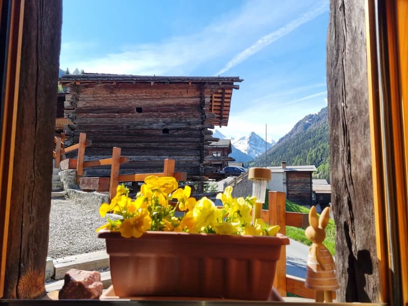 Old mazot converted into chalet (13)