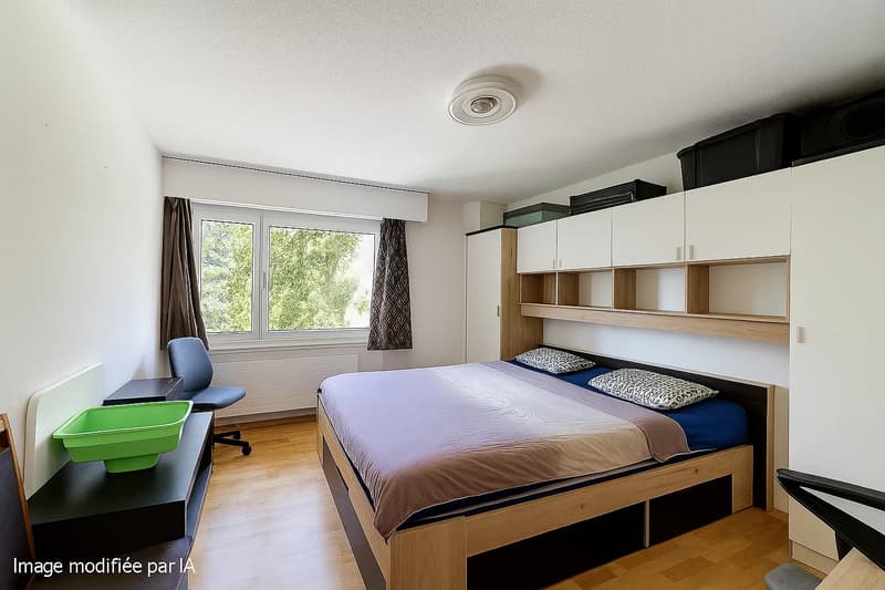 Beautiful crossing apartment of 4.5 rooms in the Vissigen district of Sion (10)