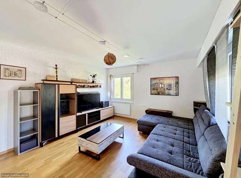 Beautiful crossing apartment of 4.5 rooms in the Vissigen district of Sion (5)