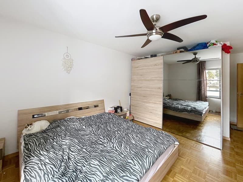 Large family apartment with 4 rooms and open view in Sierre (12)