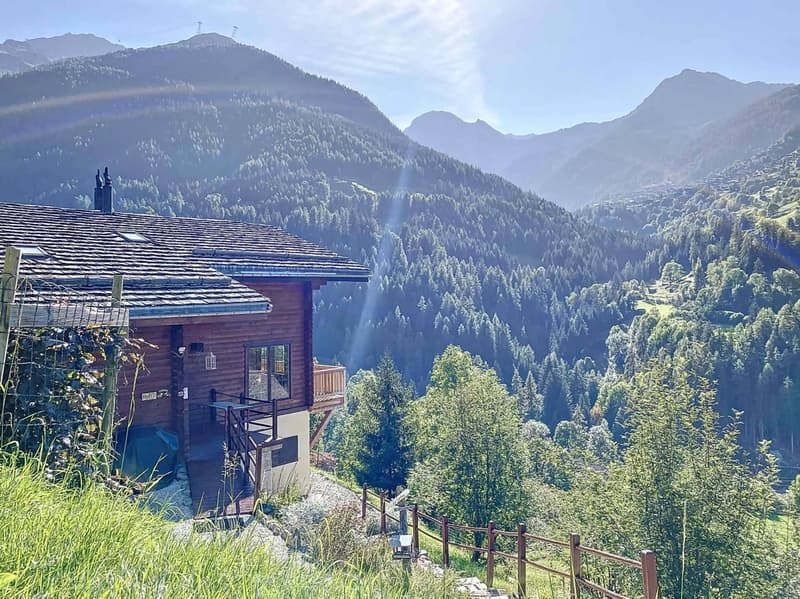 Kanadisches Blockhaus mit zwei Apartments und atemberaubendem Blick (13)