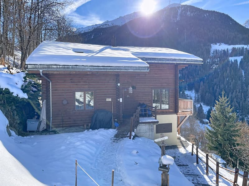 Kanadisches Blockhaus mit zwei Apartments und atemberaubendem Blick (7)