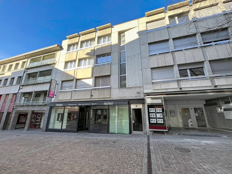 Local commercial au centre de Sion - Grandes surfaces modulables (1)