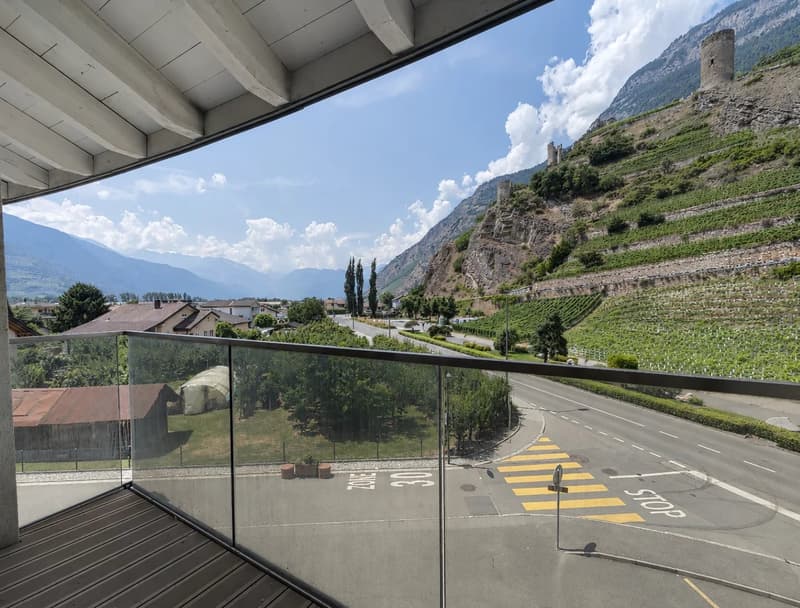 Triplex d'eccezione con vista panoramica a Saillon (6)