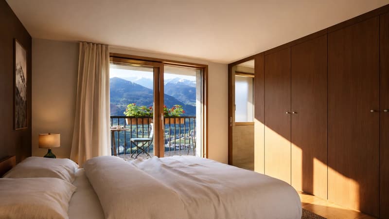 Duplex de 5,5 pièces avec grande terrasse sur les coteaux de Conthey (4)