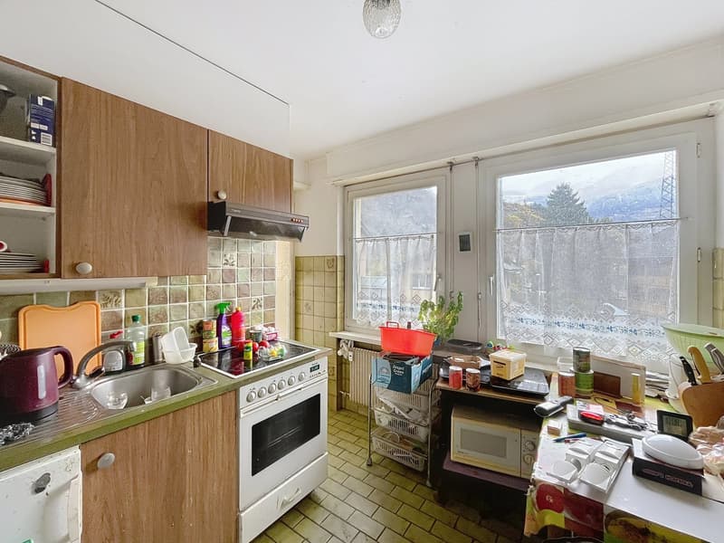 Appartement de 3 1/2 pièces à rénover à Sierre (4)