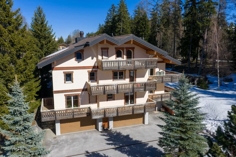 Bâtiment de trois logements sur le Golf de Crans-Montana (8)