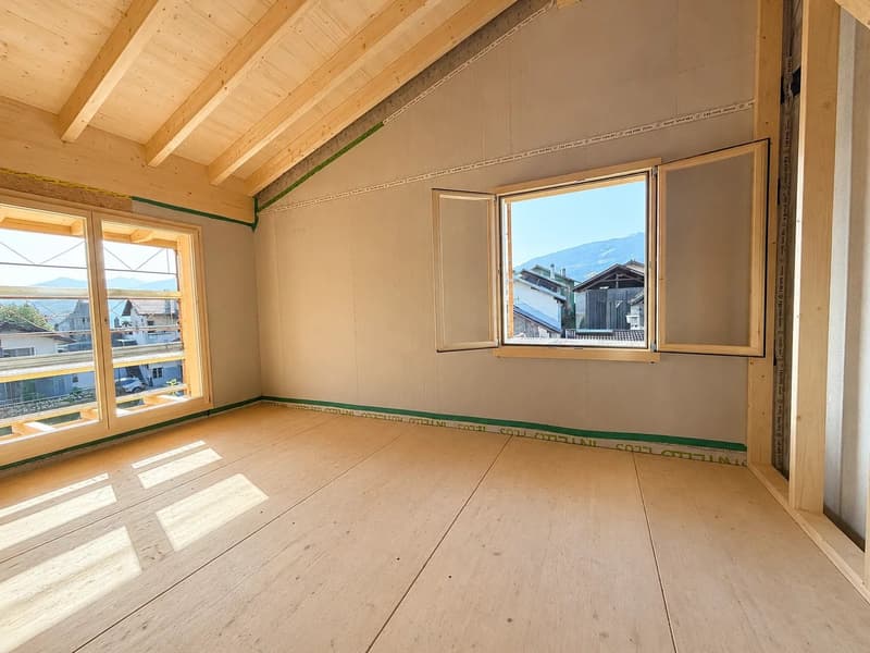 Attique de 4,5 pièces avec vue panoramique à Granois (Savièse) (5)