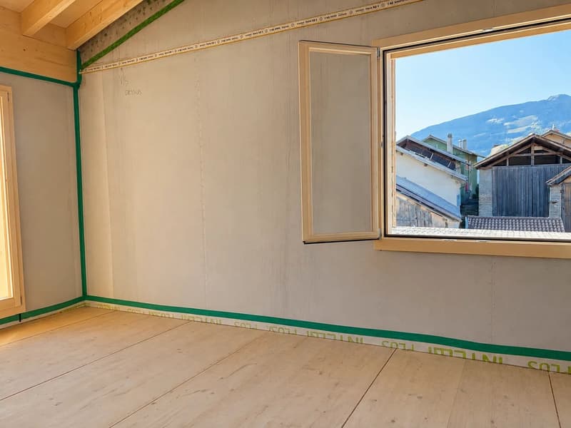 Attique de 4,5 pièces avec vue panoramique à Granois (Savièse) (10)