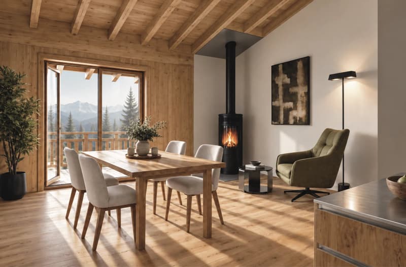 Attique de 4,5 pièces avec vue panoramique à Granois (Savièse) (2)